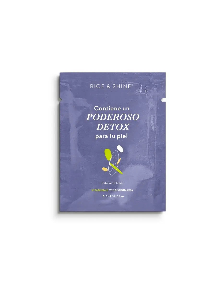 Muestra Gratis de Exfoliante Facial Rice & Shine
