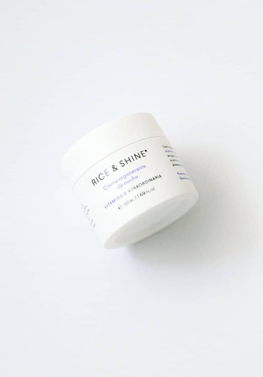 Rutina Limpieza de Noche - Cuidado de la piel - Rice & Shine la mayor concentración de vitamina E para cuidar tu piel. 3