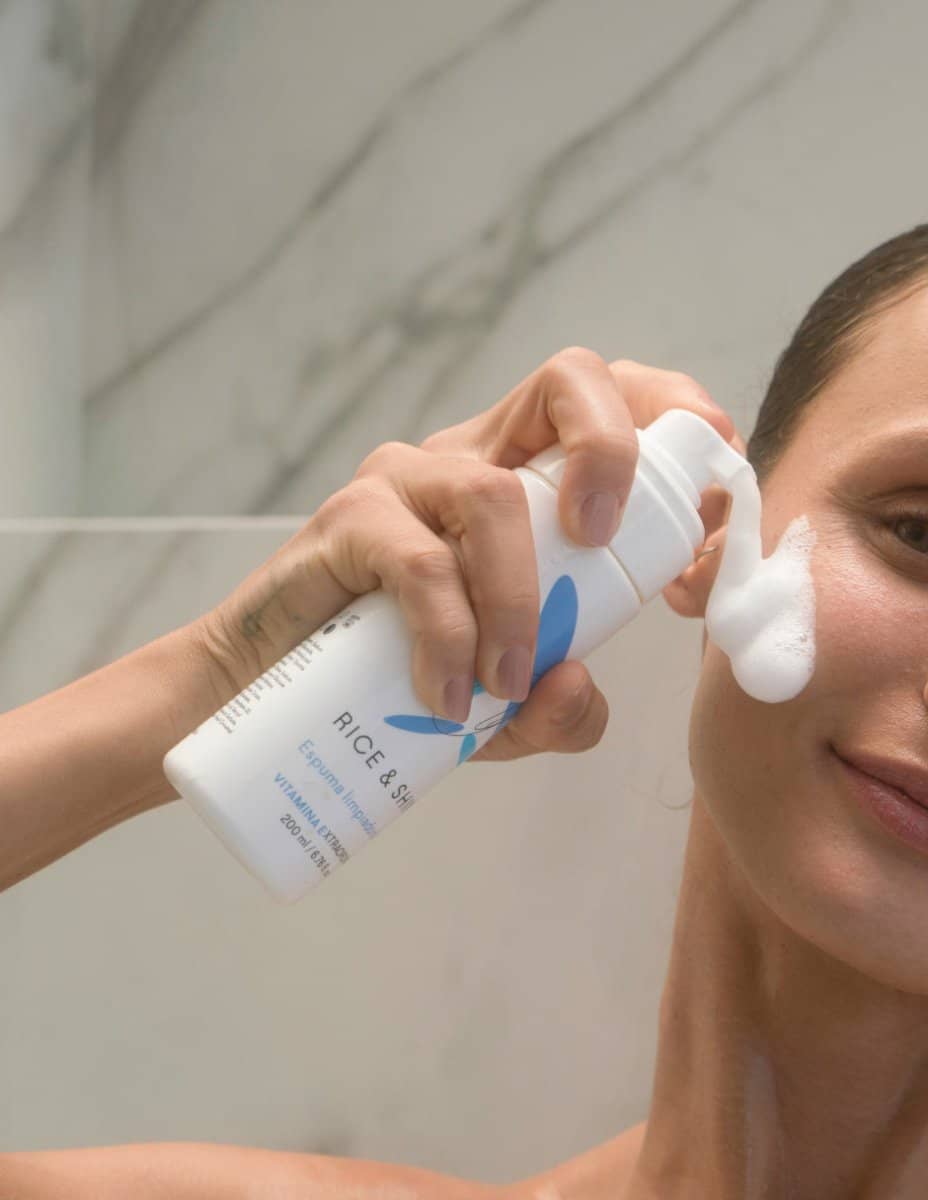 Espuma limpiadora facial - Cuidado de la piel - Rice & Shine la mayor concentración de vitamina E para cuidar tu piel. 6